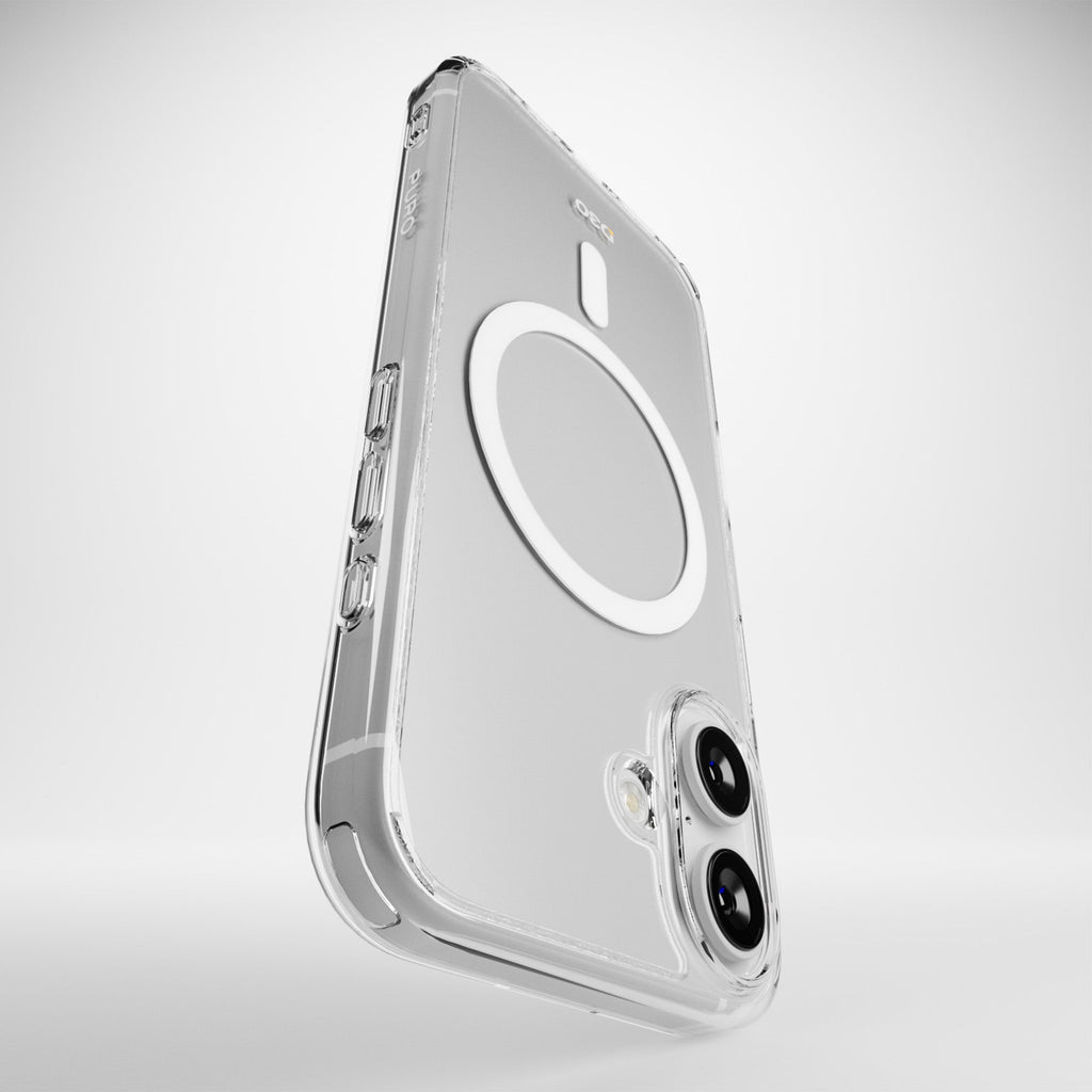 Cover Impact Clear D3O® Bio per iPhone 16