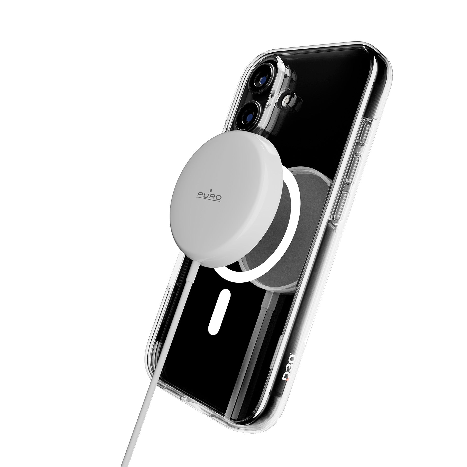 Cover Impact Clear D3O® Bio per iPhone 17