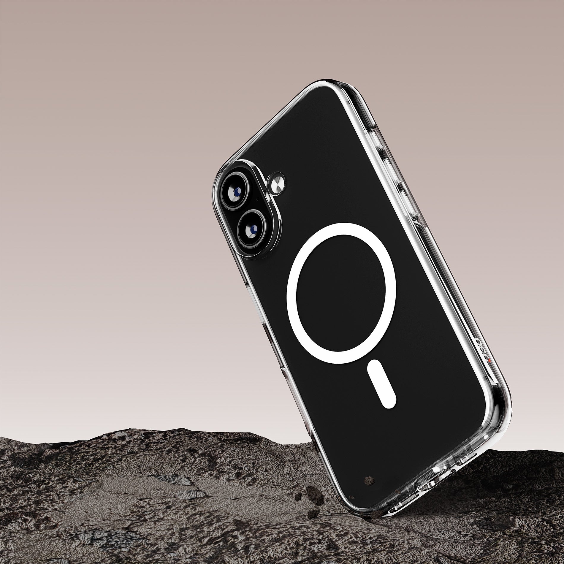 Cover Impact Clear D3O® Bio per iPhone 17
