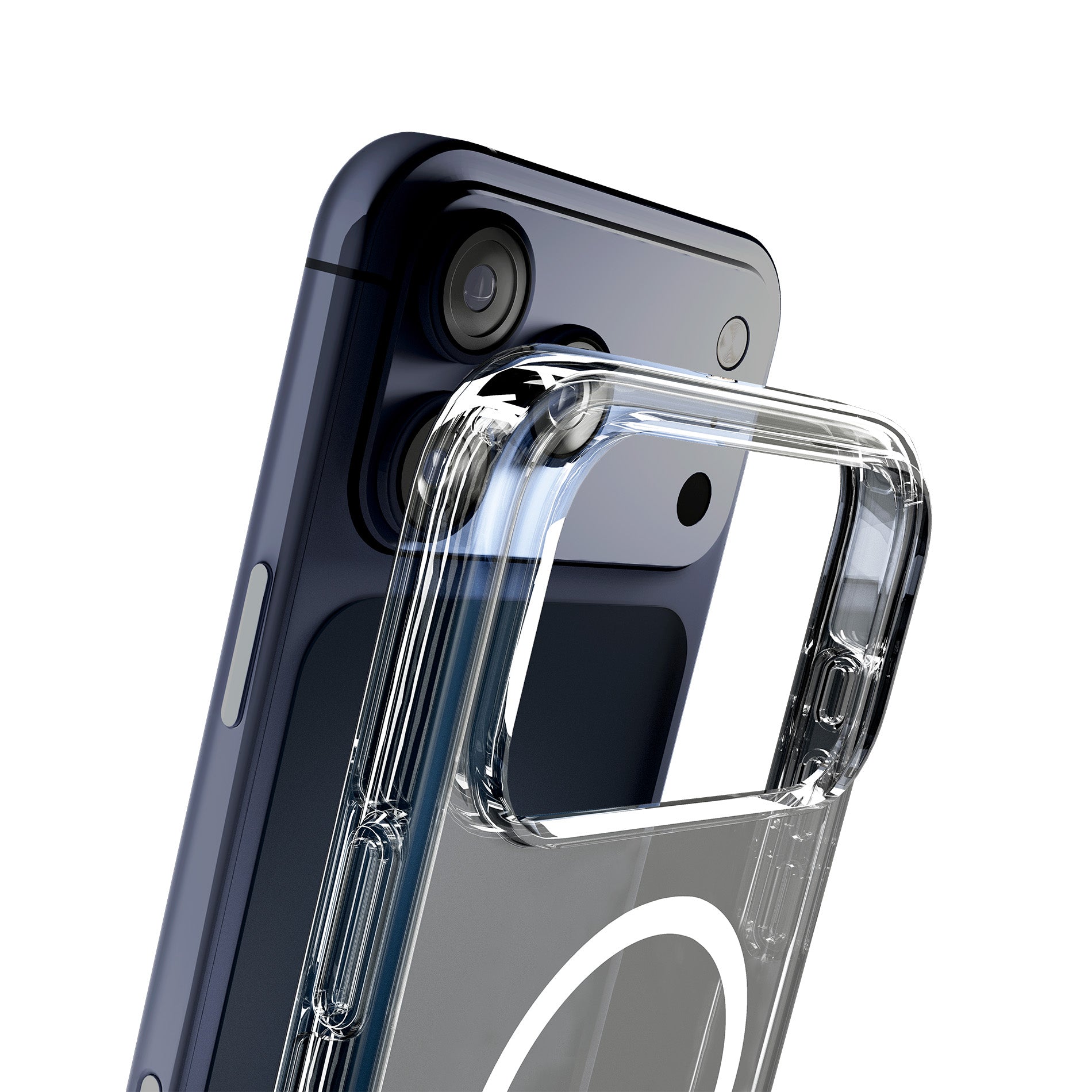 Cover Impact Clear D3O® Bio per iPhone 17 Pro