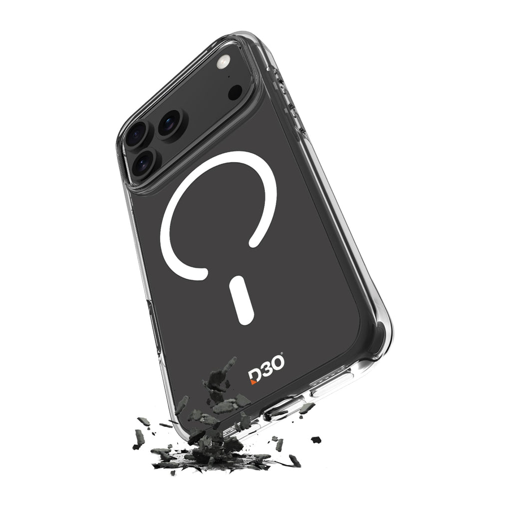 Cover Impact Clear D3O® Bio per iPhone 17 Pro