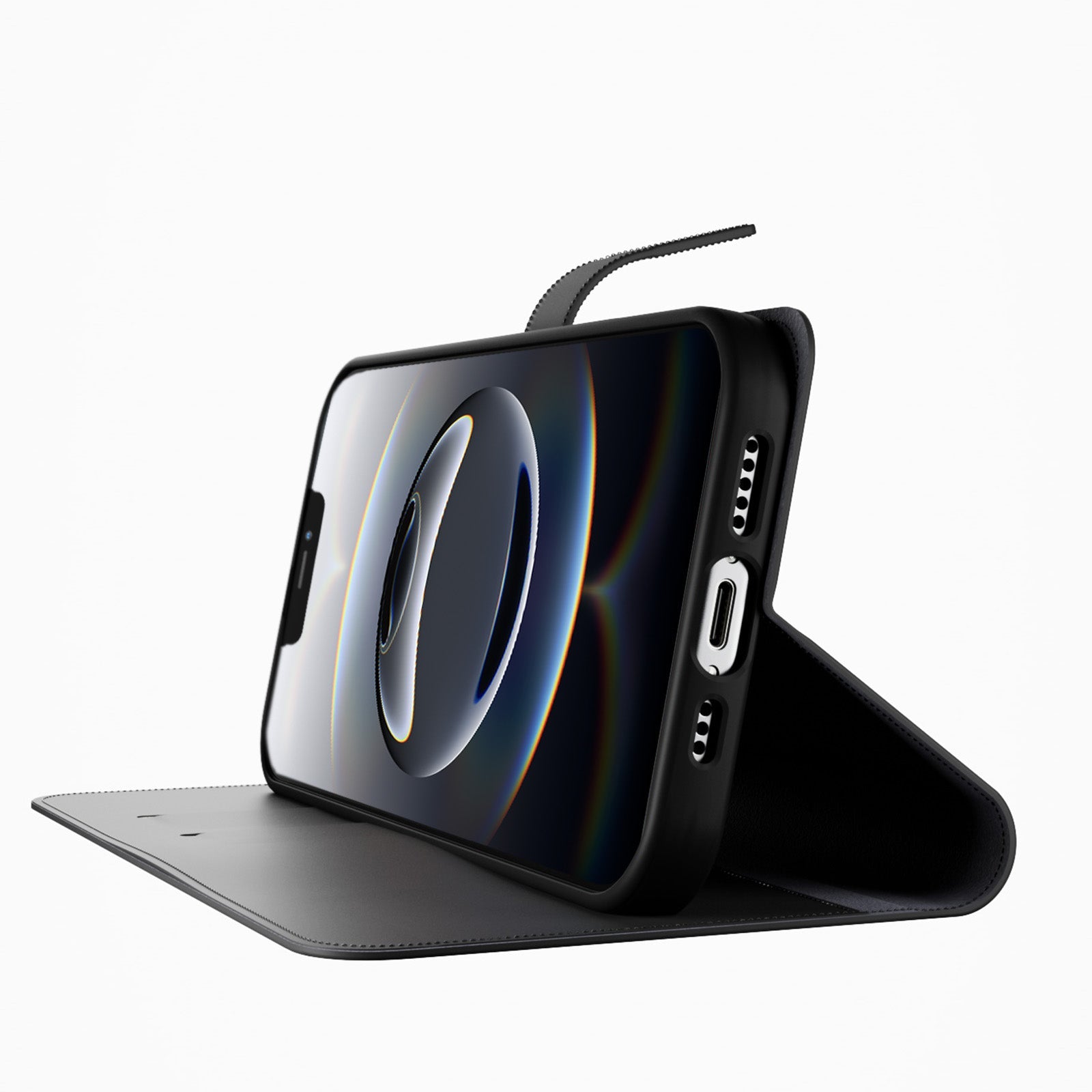 Custodia Wallet Stand per iPhone 17e/16e