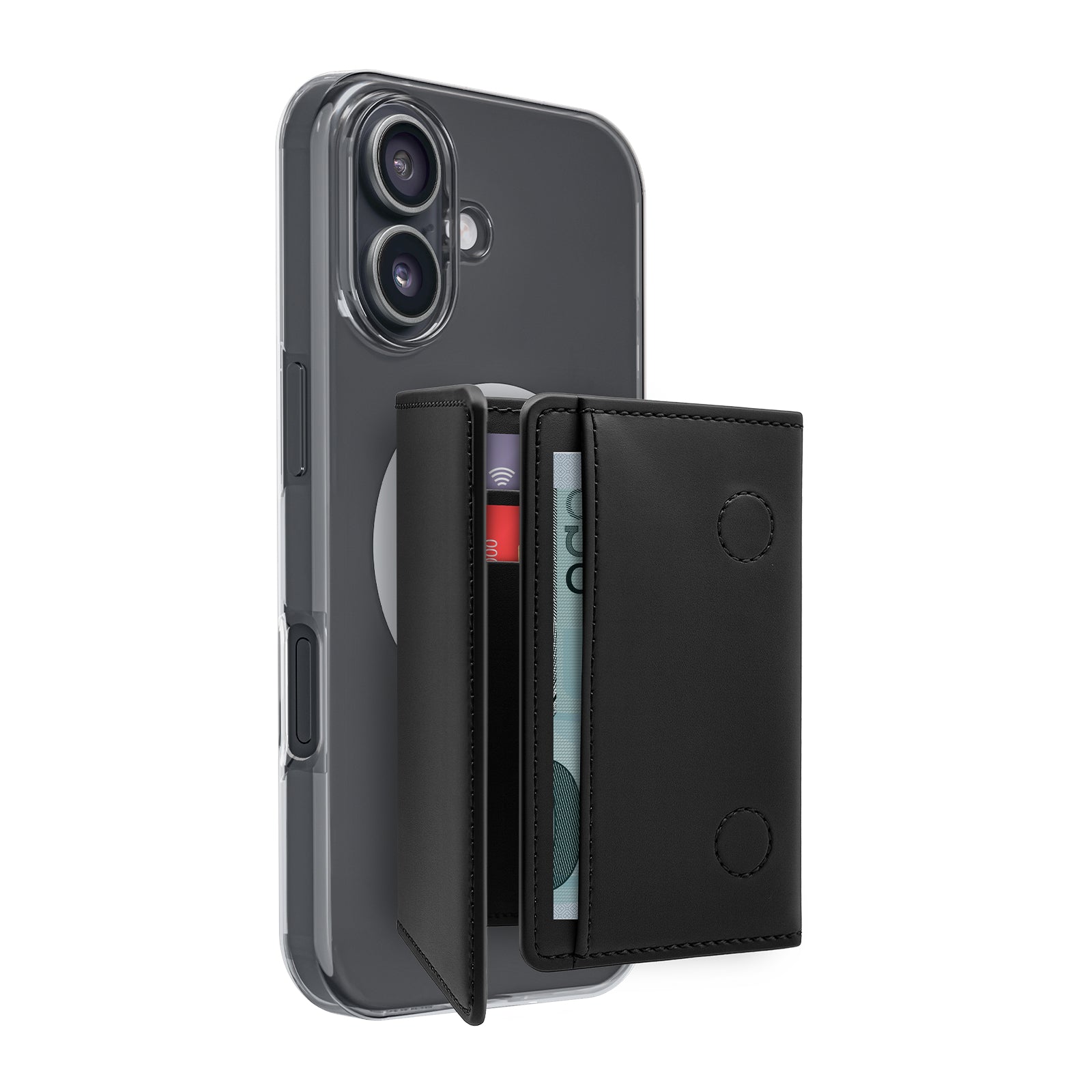 Portacarte magnetico pieghevole Mag Wallet Fold, compatibile MagSafe